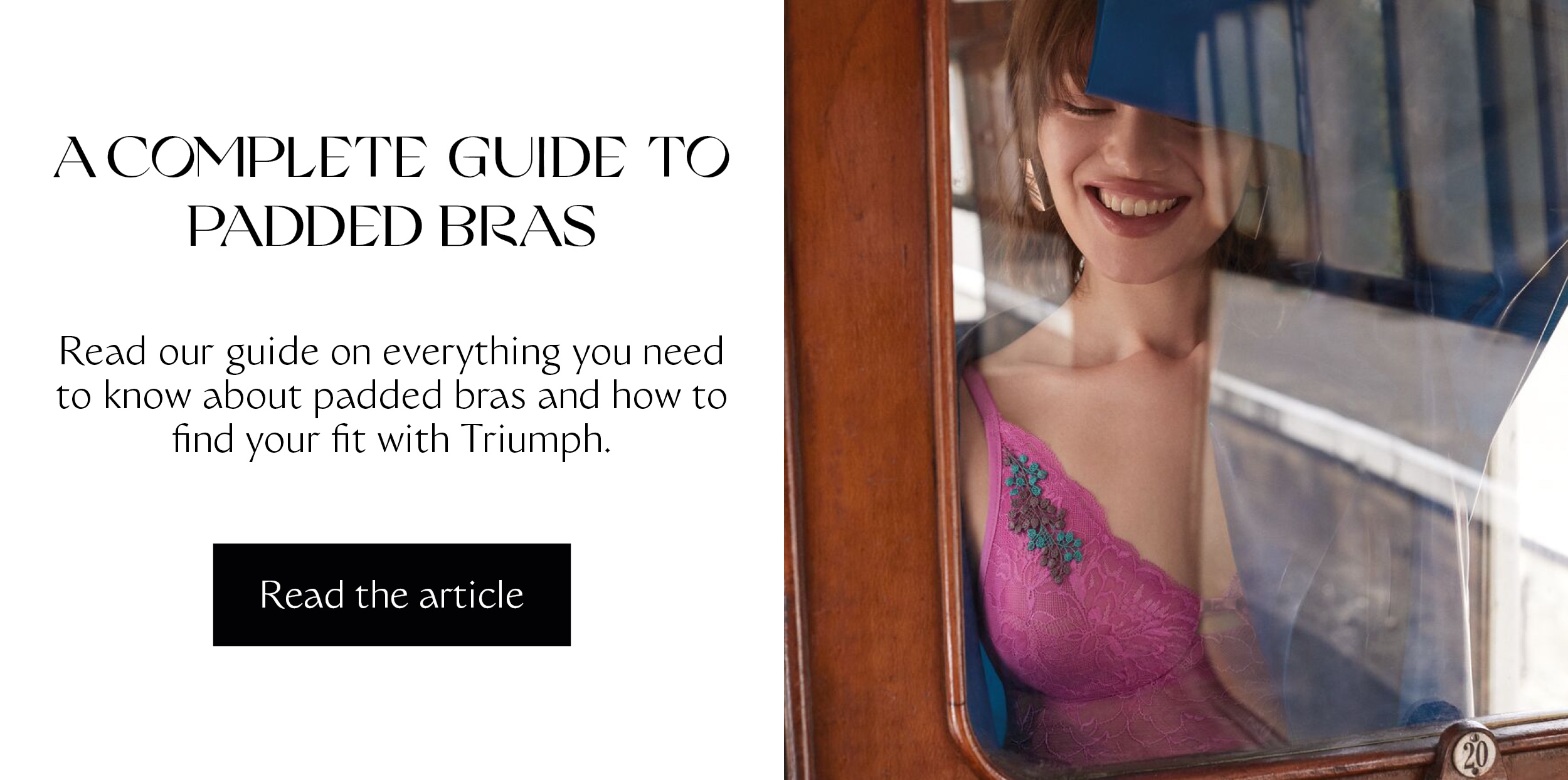 A COMPLETE GUIDE TO PADDED BRAS